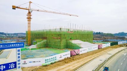 何店高质量发展示范区项目建设持续推进，优质施工引领区域经济腾飞
